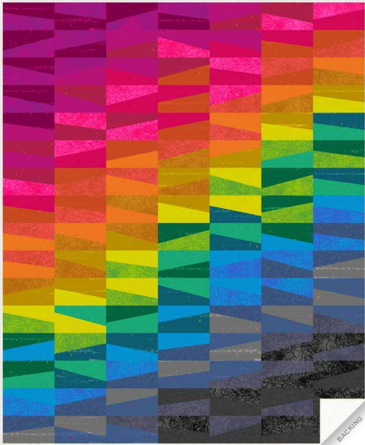 Cobblestone Textures with Sun Print Textures from Alison Glass