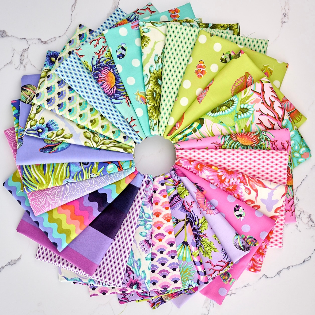 Floral Reef from Tula Pink is HERE!