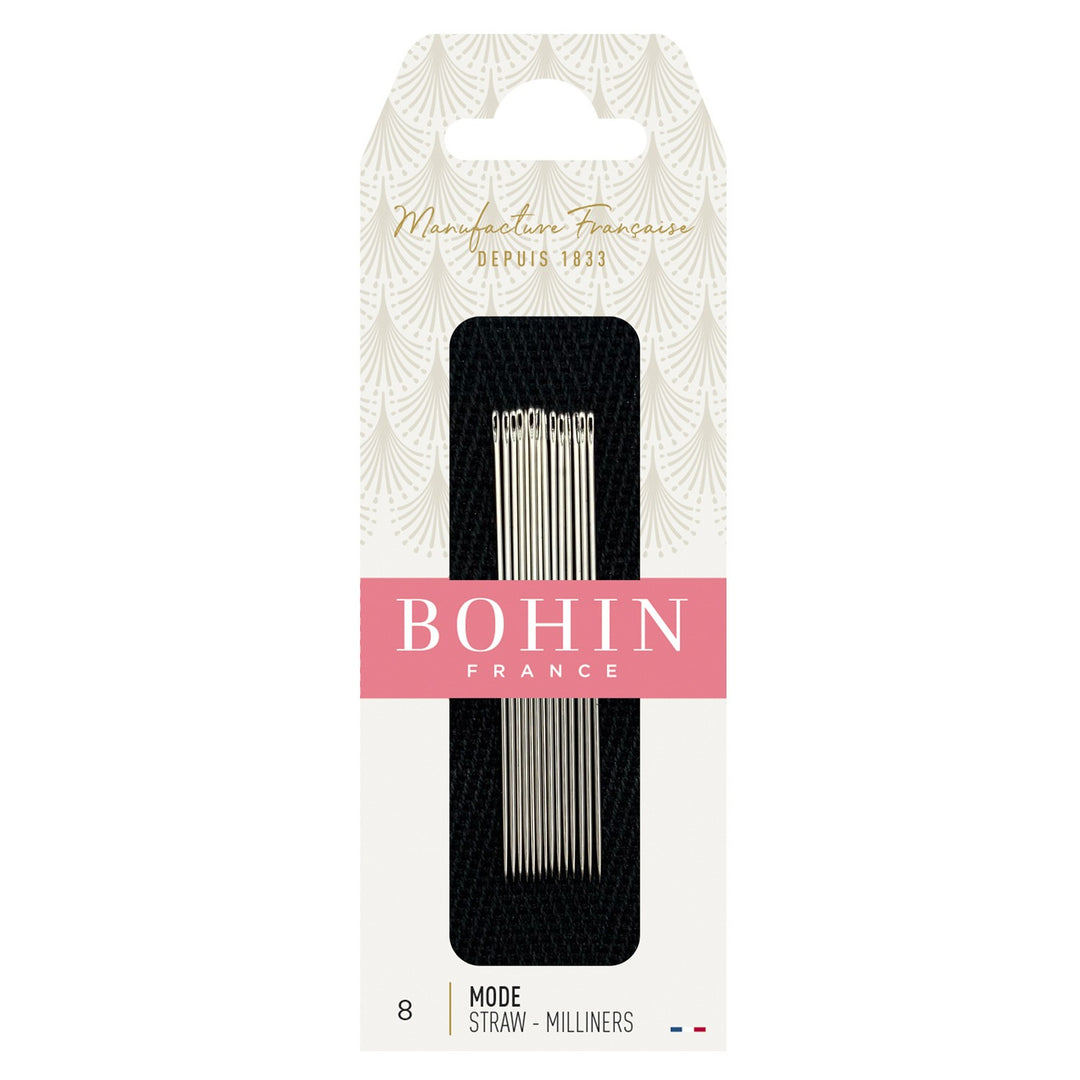 Bohin Milliners / Straw Needles - Size 8