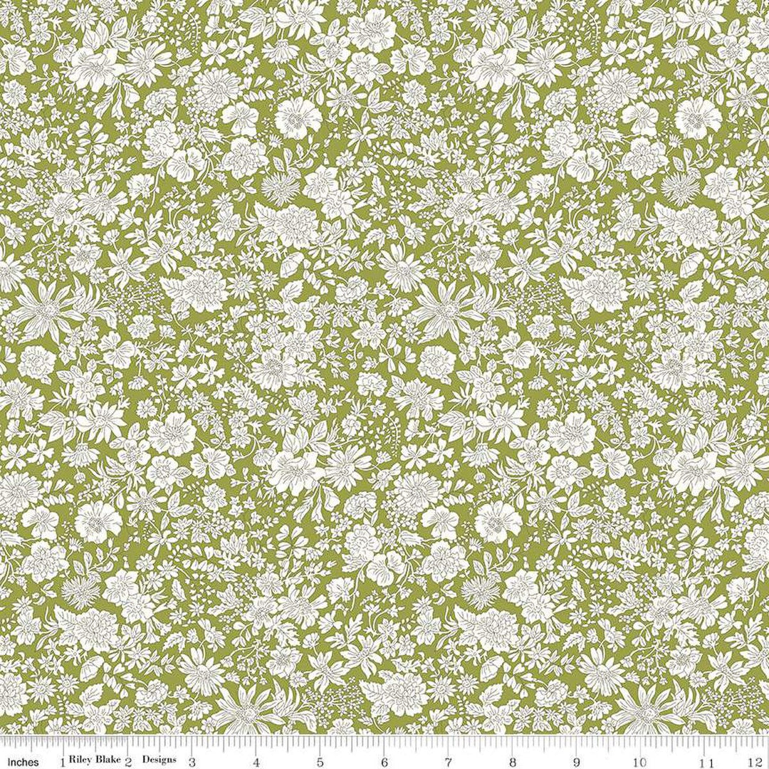 Liberty Fabrics - Emily Belle Caterpillar - 01666440A