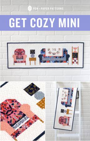 Get Cozy Mini Quilt Pattern - Pen + Paper Patterns