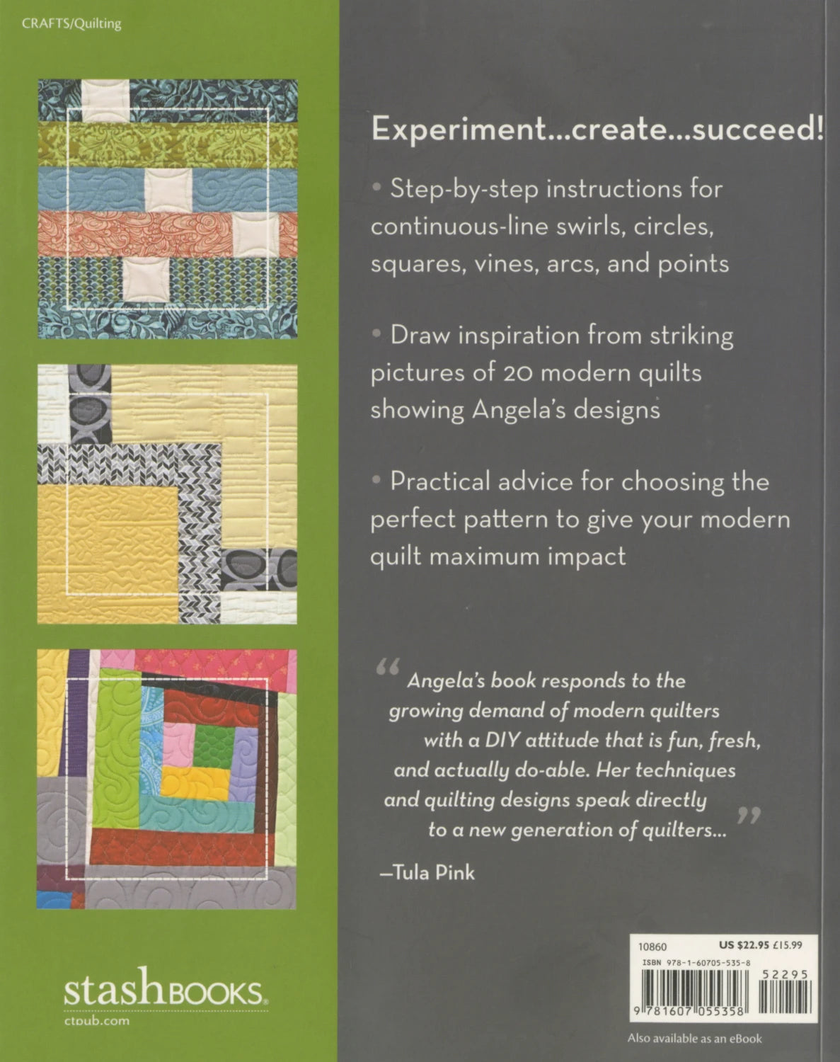 Free Motion Quilting Book - Angela Walters