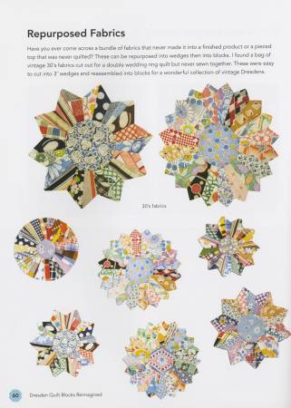 Dresden Quilt Blocks Reimagined