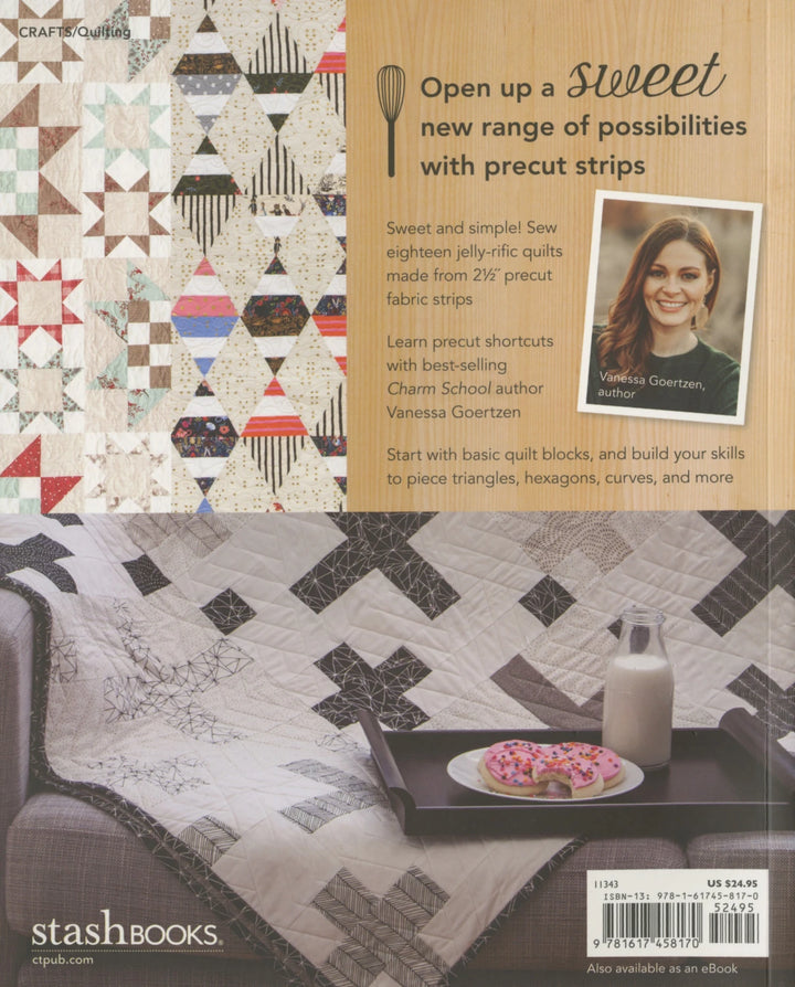 Jelly Filled 18 Quilts from 2-1/2in Strips