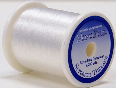 Superior Clear MonoPoly Thread 2200yd