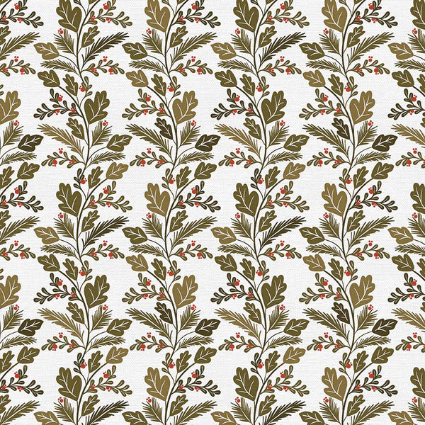 Dear Santa - Greenery Stripe - Green - 120-26161