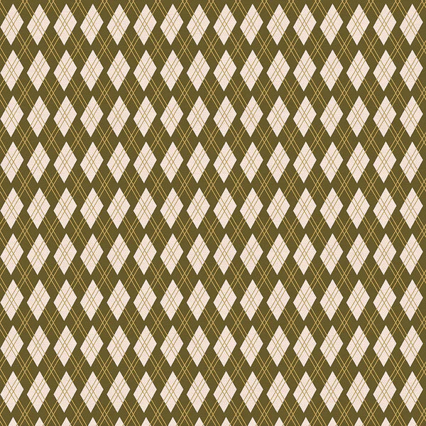 Dear Santa - Argyle - Green - 120-26163