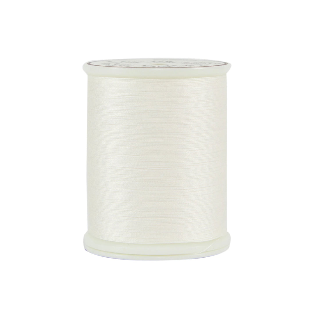 King Tut Cotton Quilting Thread 3-ply 40wt 500yds White Linen