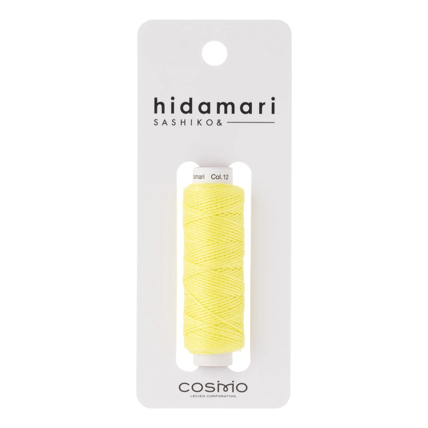 Cosmo - Hidamari Sashiko - Thread - 30m - Lemon