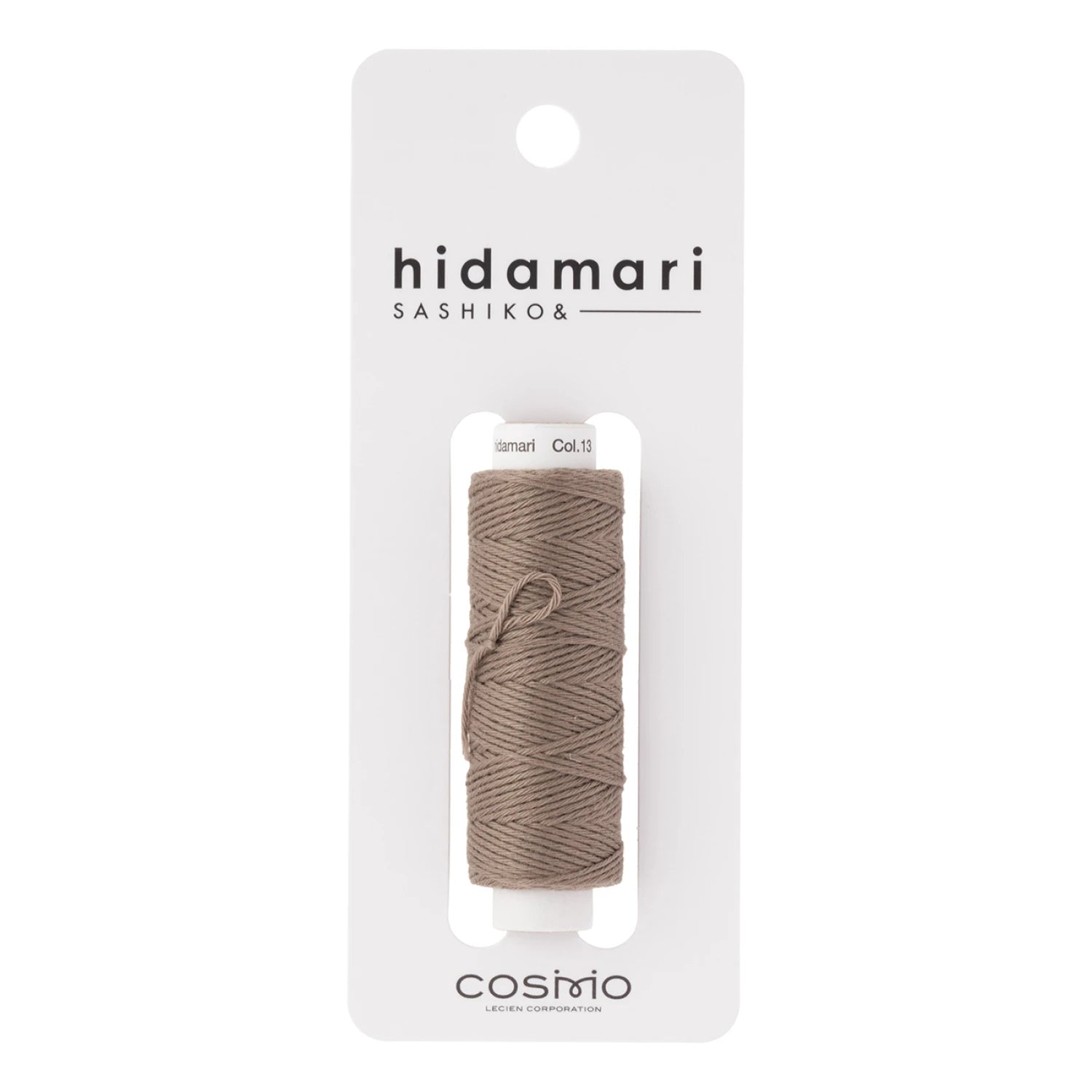 Cosmo - Hidamari Sashiko - Thread - 30m - Pale Taupe