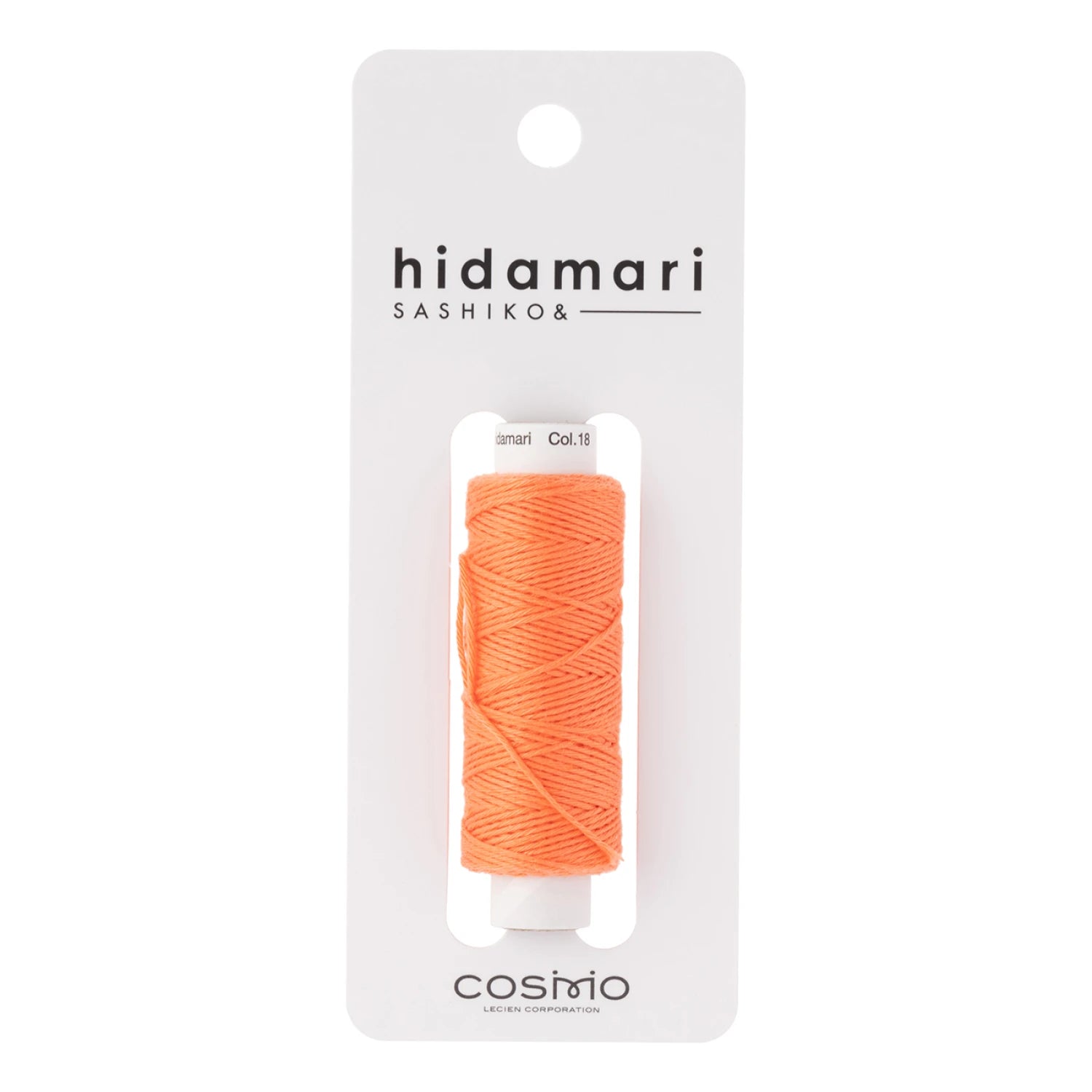 Cosmo - Hidamari Sashiko - Thread - 30m - Cantelope