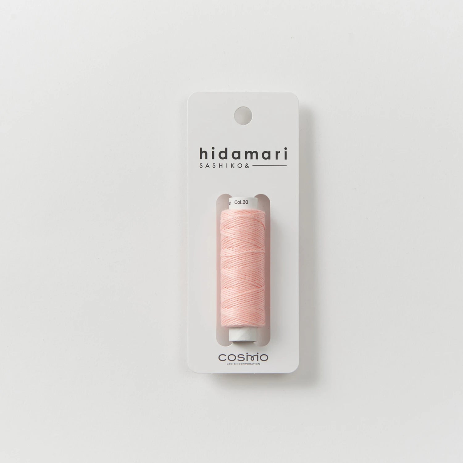 Cosmo - Hidamari Sashiko - Thread - 30m - Soft Pink