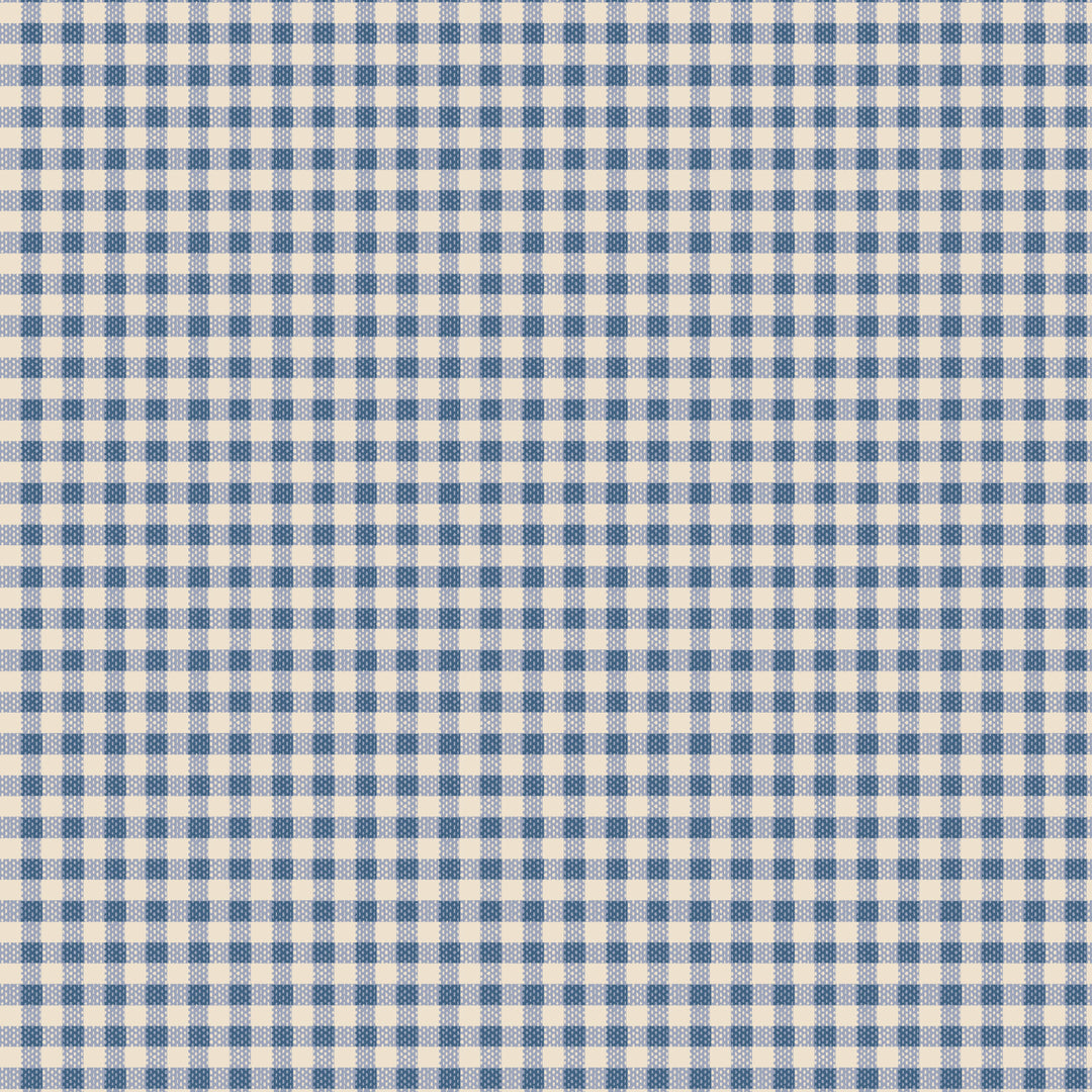 Tilda - Creating Memories - Gingham Blue - 160073