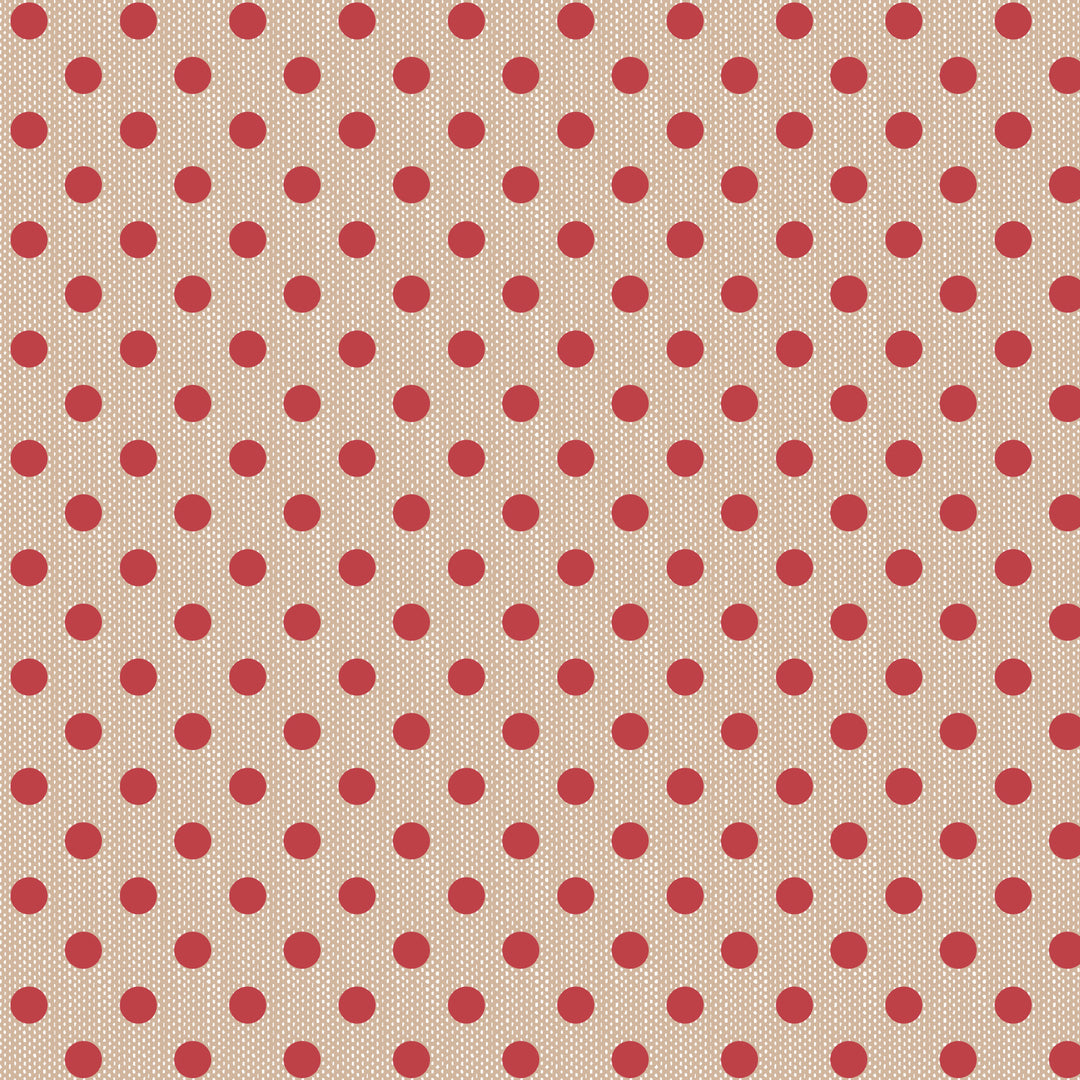 Tilda - Creating Memories - Polkadot Red - 160085