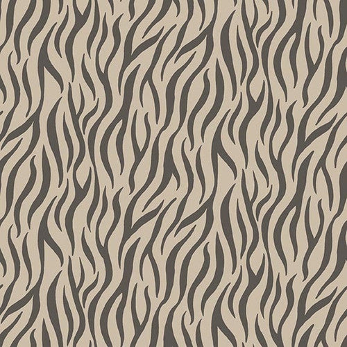 Big Kitties - Tiger Skin - Beige/Black - 1634-94