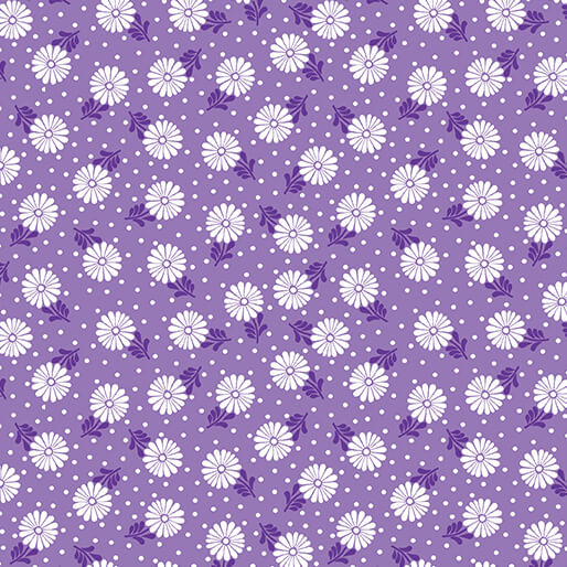 Cozy Cats - Sunshine Zinnia Violet - 16352-66