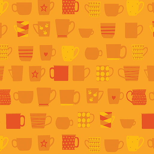 Happy Notes - Tea Please - Light Orange - 16434-37