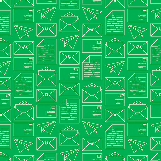 Happy Notes - Mail Day - Green - 16439-44