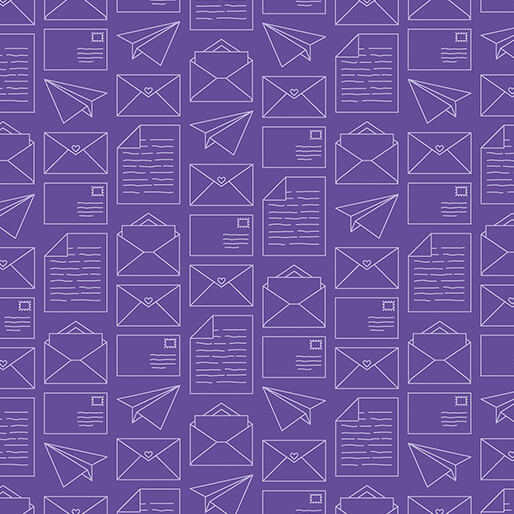 Happy Notes - Mail Day - Purple - 16439-66