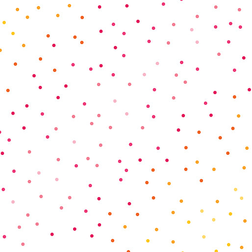 Happy Notes - Dot Dot Pink / White - 16443-91