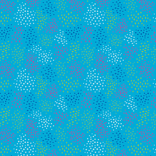 Cheeto's World - Ditsy Dots - Teal - 17206-84