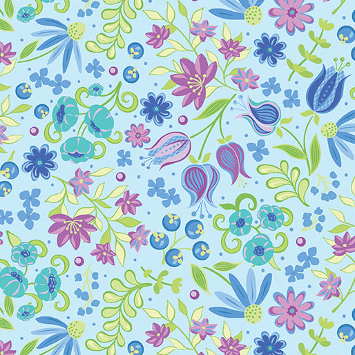 Twilight Serenade - Cutting Garden - Powder Blue - 17224-52