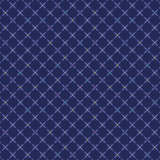 Twilight Serenade - Crosshatch - Indigo - 17227-51