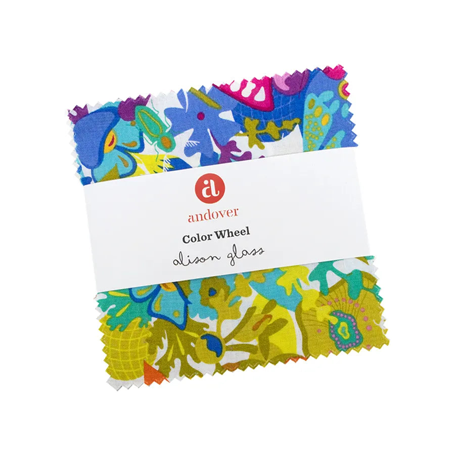 Color Wheel - 5" Charm Squares - 42pcs