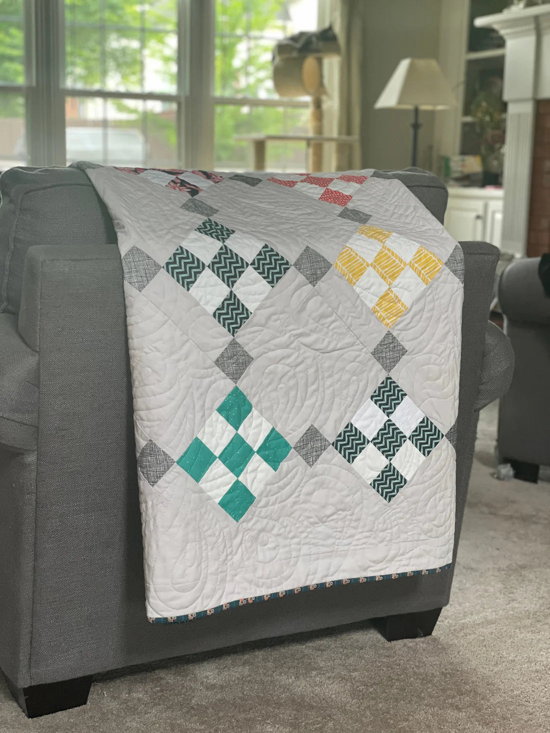 Checkers Quilt Pattern - Meadow Mist Designs