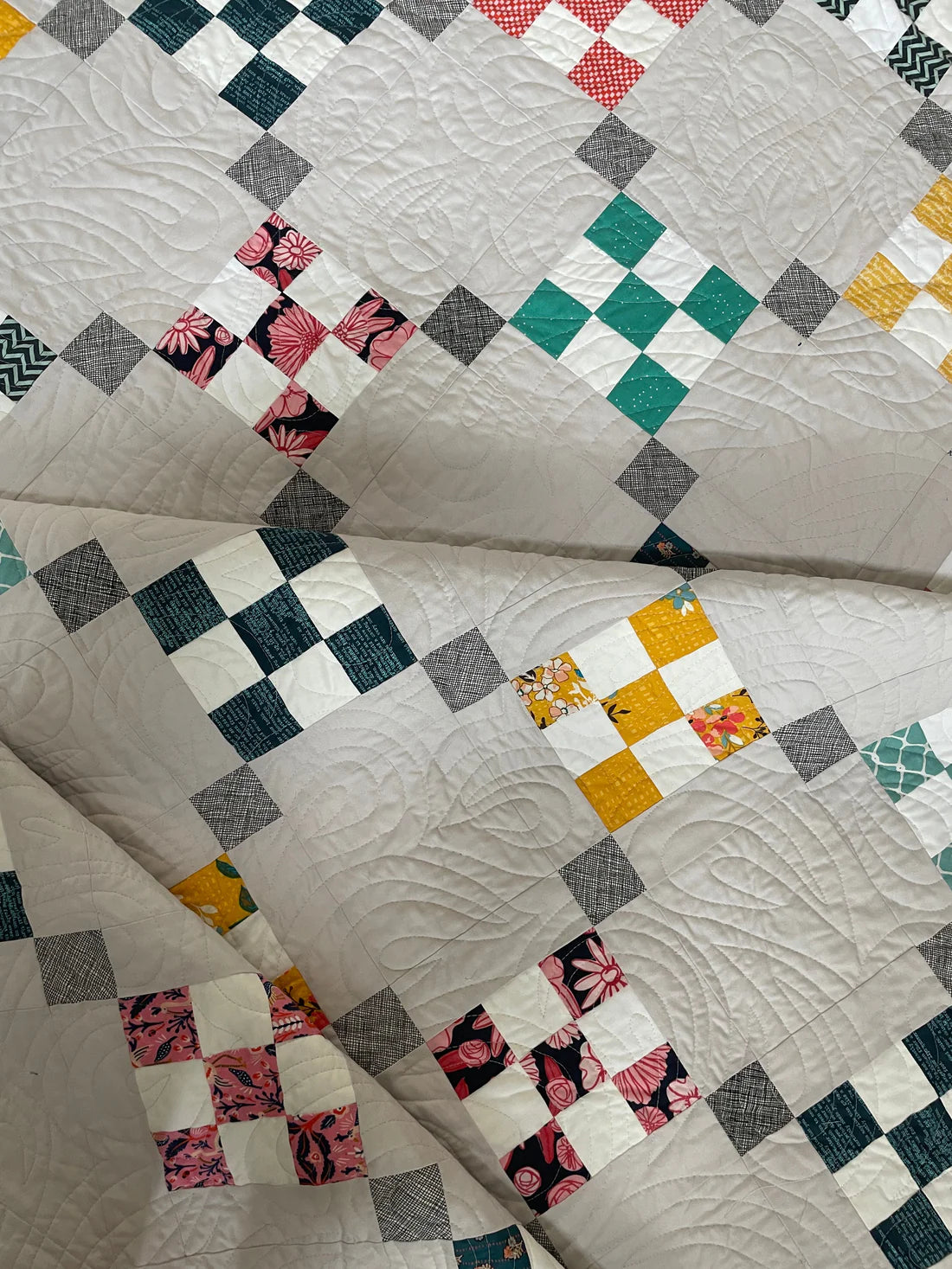 Checkers Quilt Pattern - Meadow Mist Designs