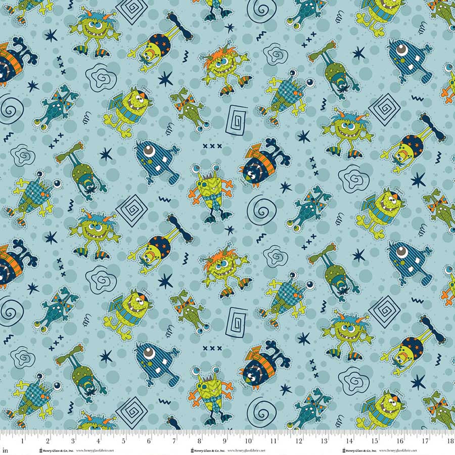 Silly Gilly Returns - Monsters - Blue - 2343-11