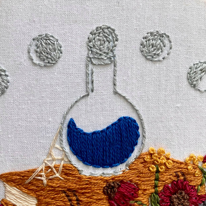 Witch's Apothecary Craft DIY Embroidery Kit