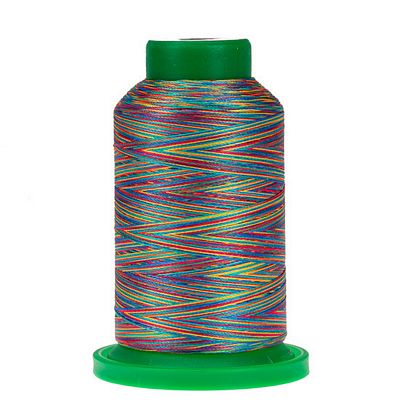 9916 Rainbow Isacord Variegated Embroidery Thread 1000m