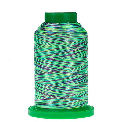 9971 Emerald City Isacord Variegated Embroidery Thread 1000m