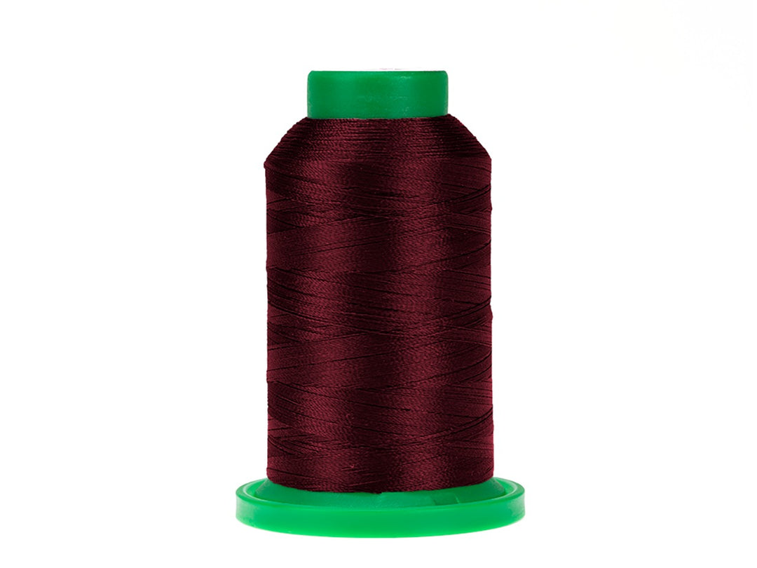 2123 Bordeaux Isacord Embroidery Thread 1000m