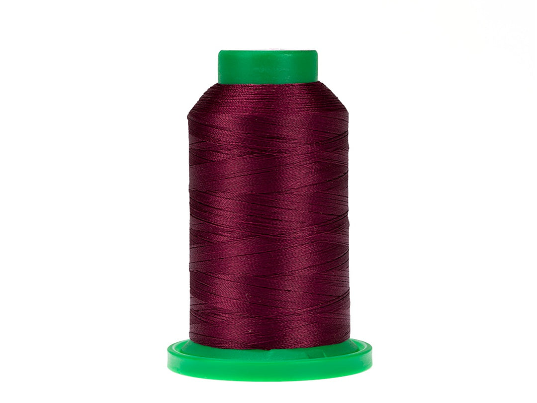2222 Burgundy Isacord Embroidery Thread 1000m