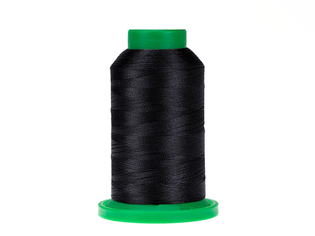 2776 Black Chrome Isacord Embroidery Thread 1000m