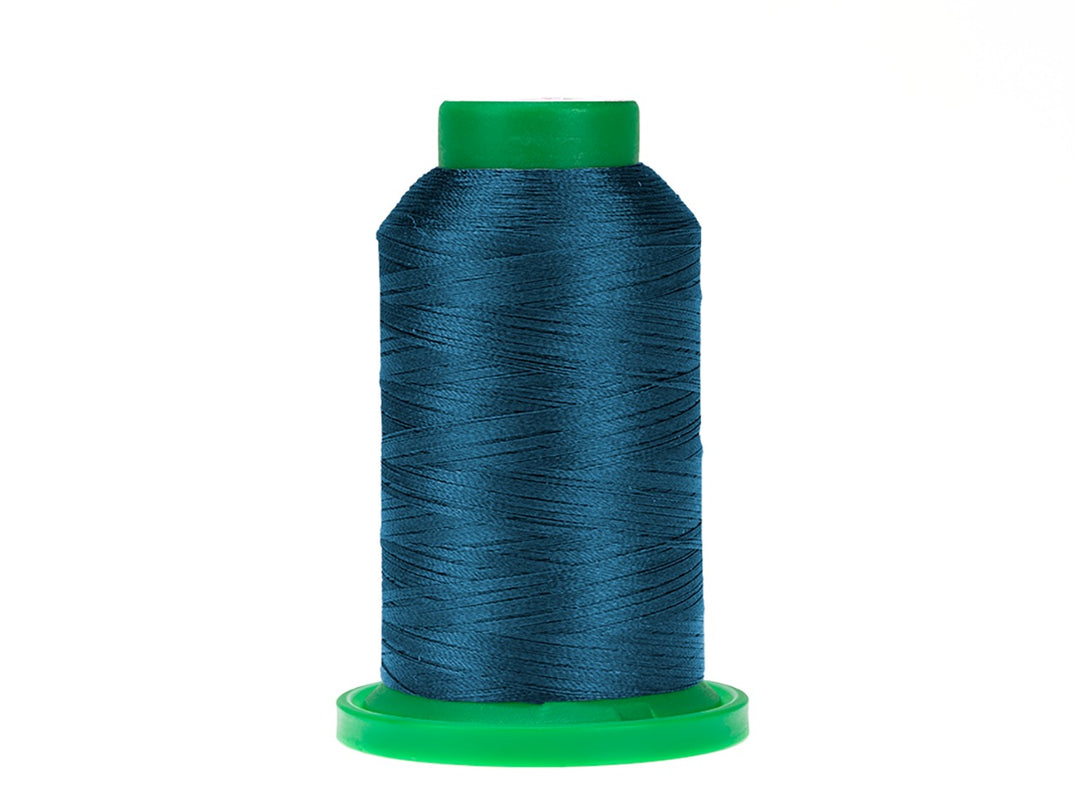 4032 Teal Isacord Embroidery Thread 1000m