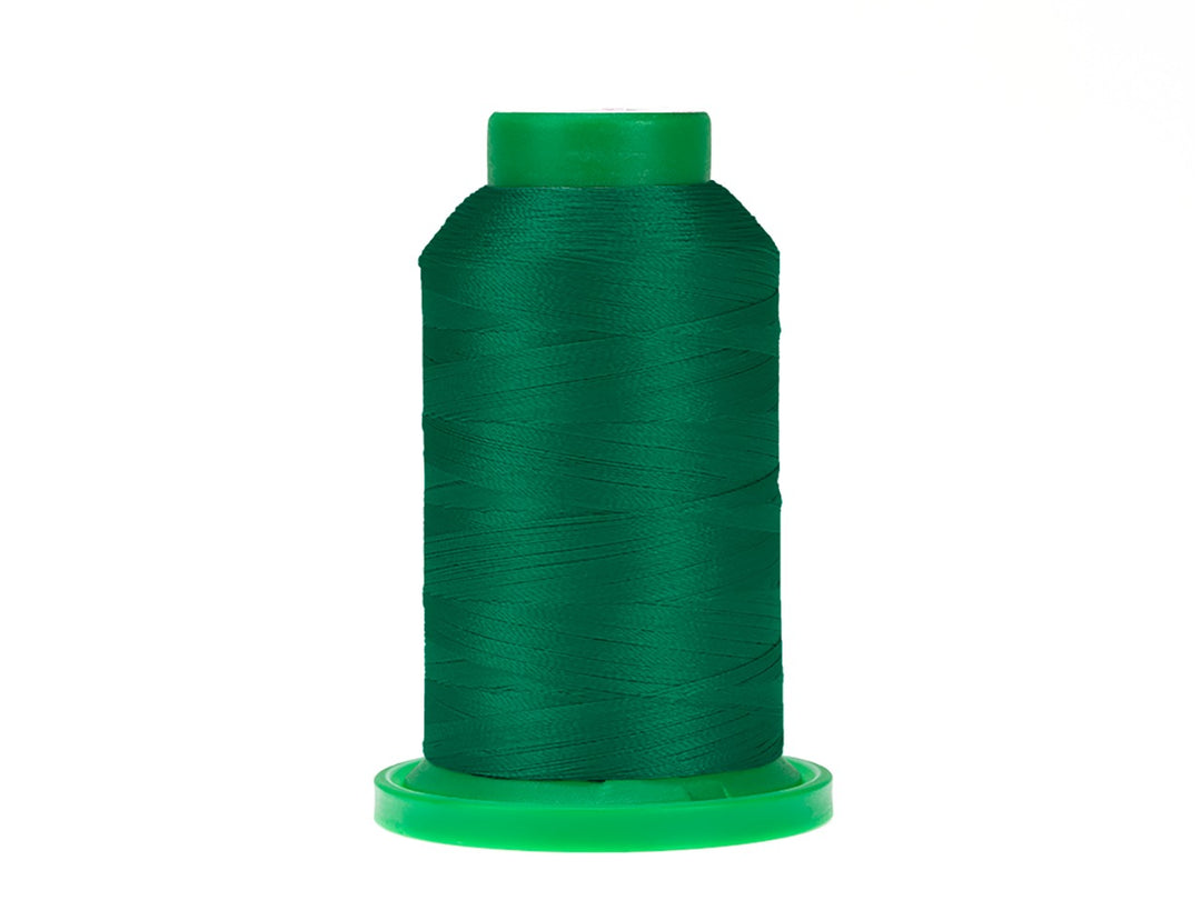 5324 Bright Green Isacord Embroidery Thread 1000m