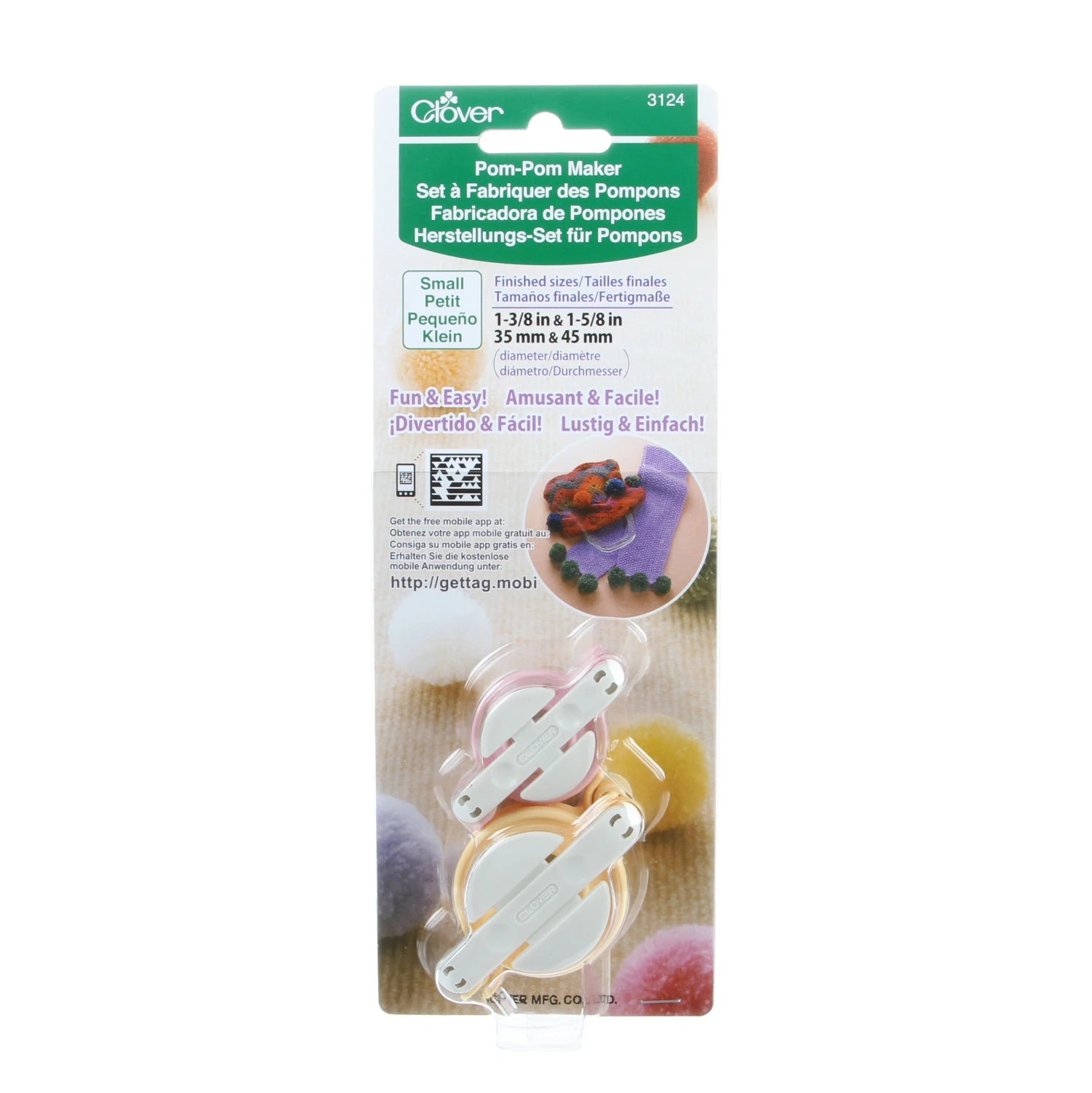 Small Pom Pom Maker - Clover