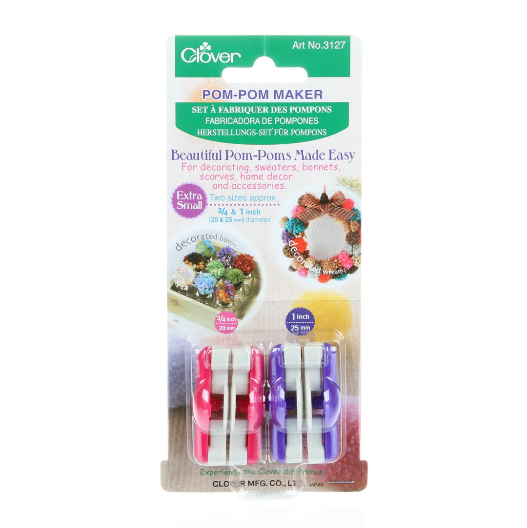 Extra Small Pom Pom Maker - Clover