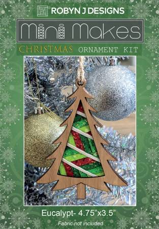 Wood Christmas Tree Ornament Eucalyptus Kit