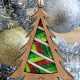 Wood Christmas Tree Ornament Eucalyptus Kit