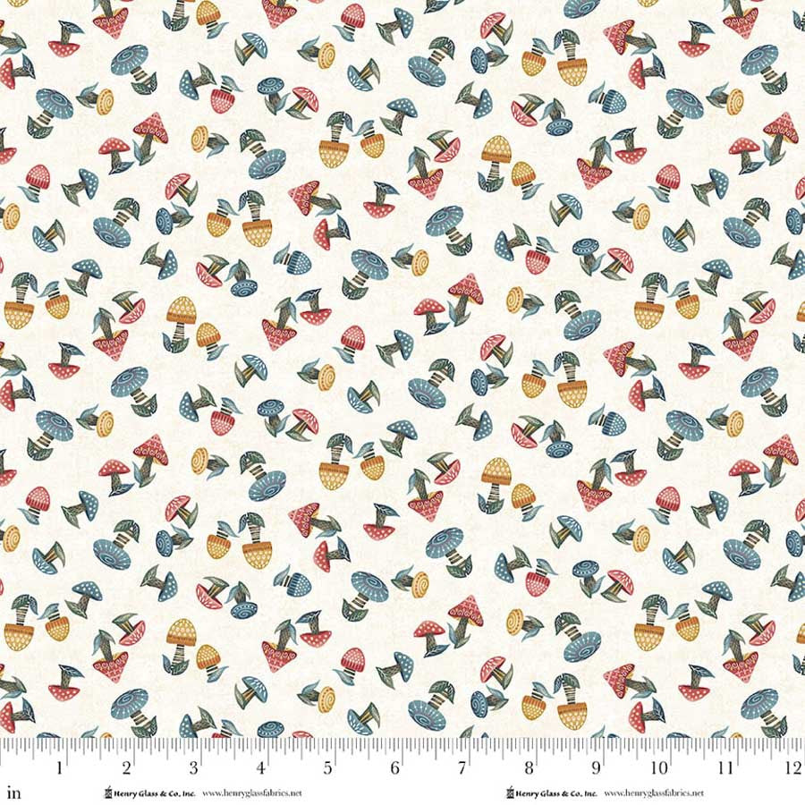 Norwegian Forest - Mushrooms - Cream - 3552-44