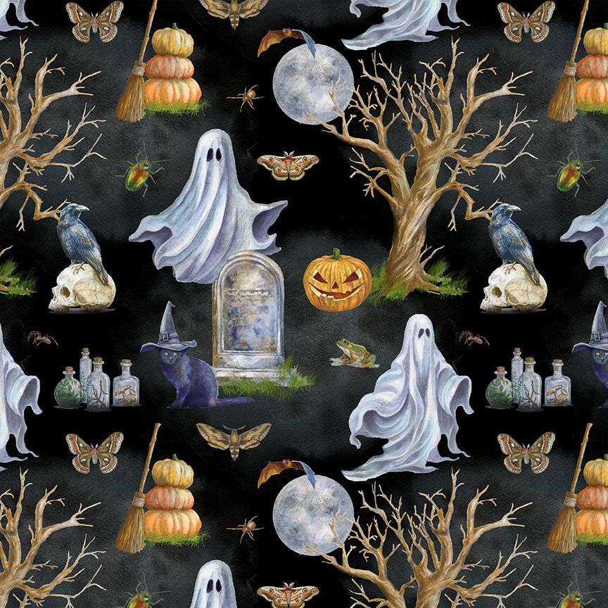 Happy Haunting - Toil and Trouble - Night- 55178-1