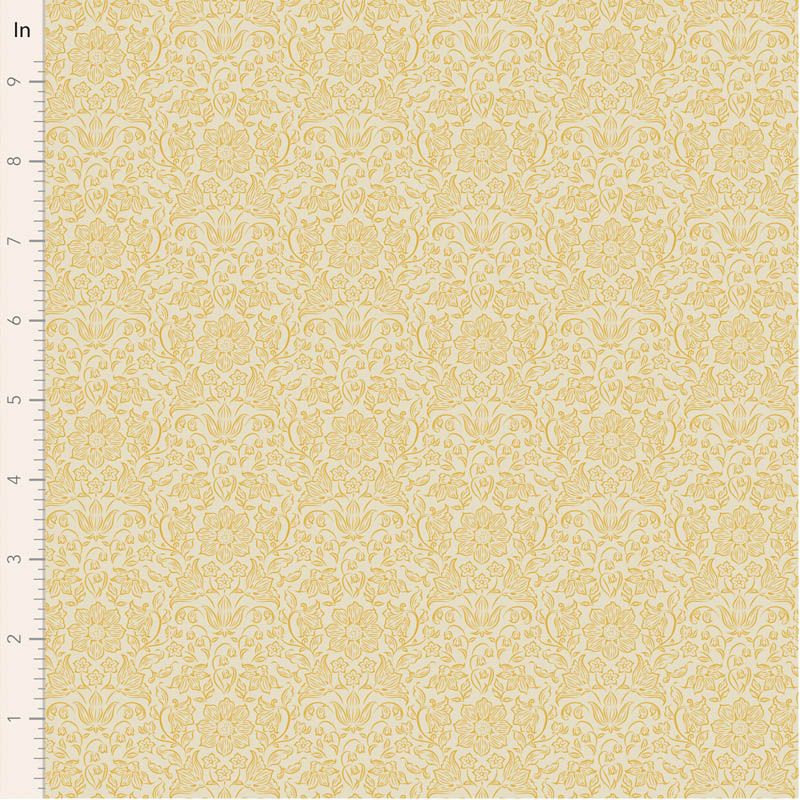 Tilda - Songbird - Lila - Light Yellow - 110159