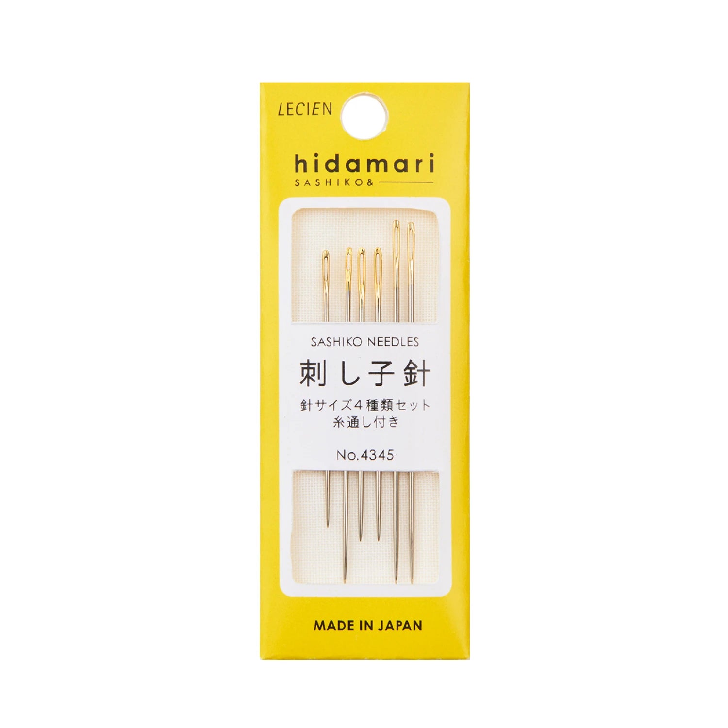 Cosmo Hidamari Sashiko Assorted Needle Set