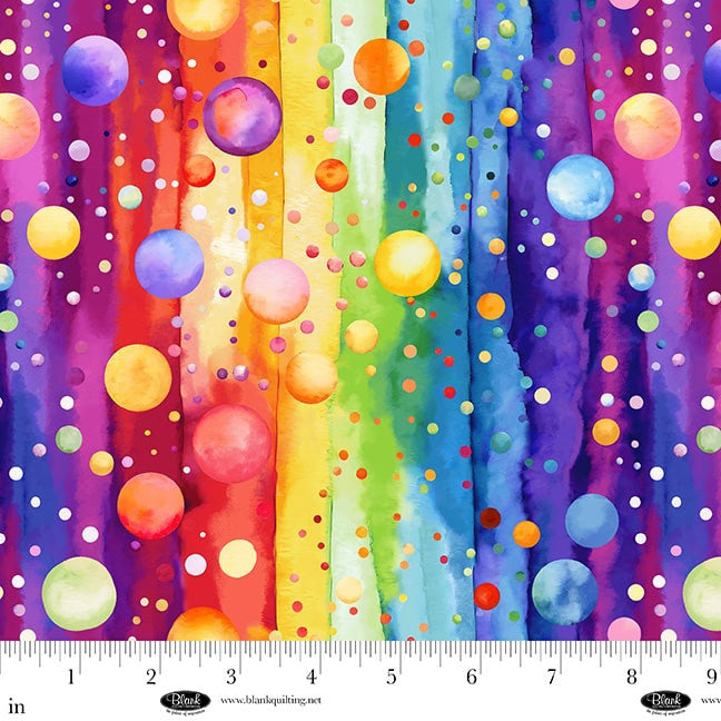 Bubble Pops - 108" Wide Back - Multi - 4418-35