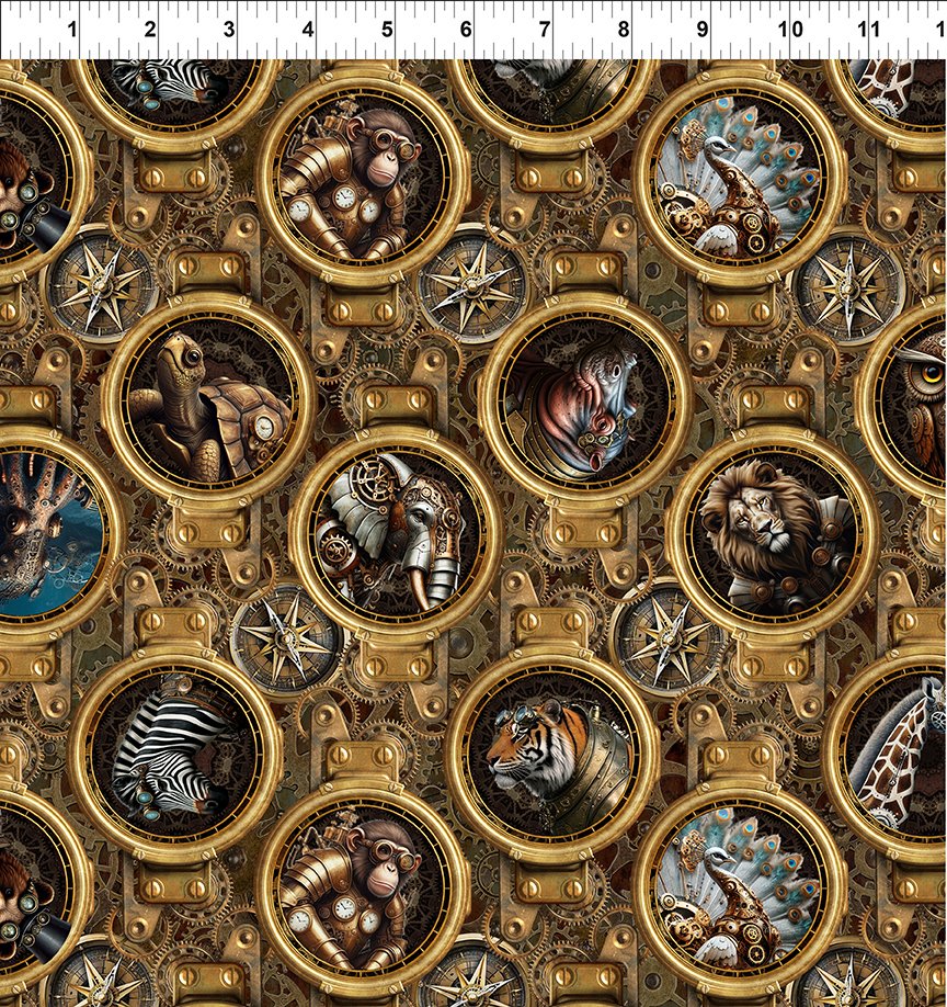Steampunk Menagerie - Multi Portraits - 4ST-1