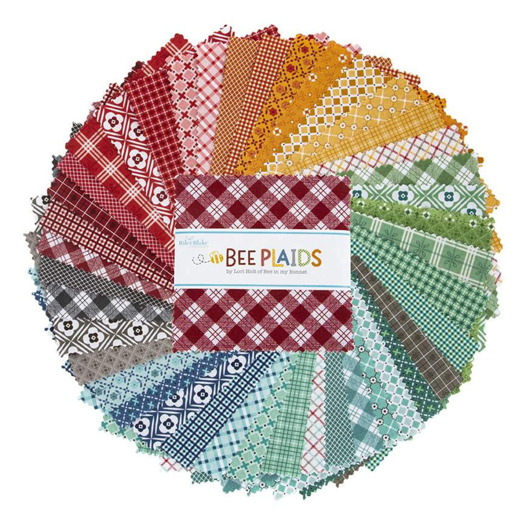 Riley Blake - Lori Holt - Bee Plaids - 42 pc FQB